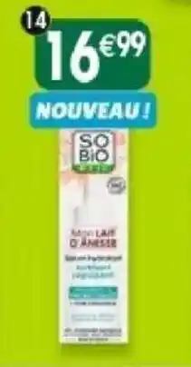 Maximo Sérum hydratant au lait d'ânesse offre