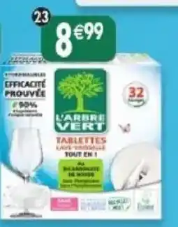 Maximo 32 tablettes lave-vaisselle Tout en 1 offre