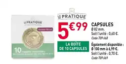 RAGT Jardin & Maison LE PRATIQUE Capsules offre