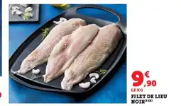 Hyper U Filet de lieu noir offre