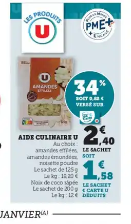 Hyper U U Aide culinaire offre