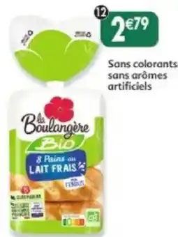 Maximo 8 pains au lait déjà fendus offre