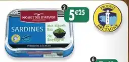 Maximo Sardines à l'huile d'olive bio de bretagne offre