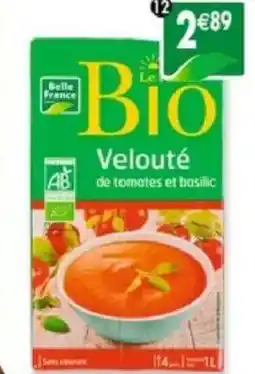 Maximo Velouté de tomates et basilic offre