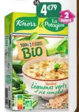 Maximo Mouliné de légumes verts et riz complet offre