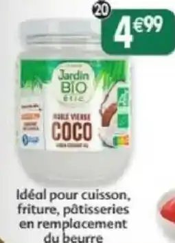 Maximo Huile vierge de coco pour cuisson offre