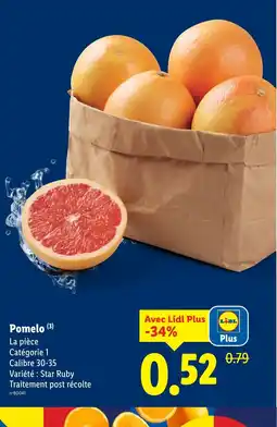 Lidl Pomelo offre
