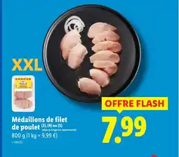 Lidl Médaillons de filet de poulet offre