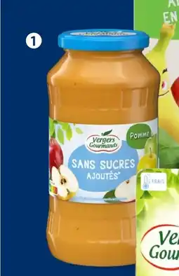 Lidl Purée de pommes sans sucres ajoutés offre