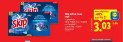 Lidl SKIP active clean caps offre