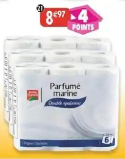 Maximo Lot de 3 x 6 rouleaux de papier toilette parfumé marine offre