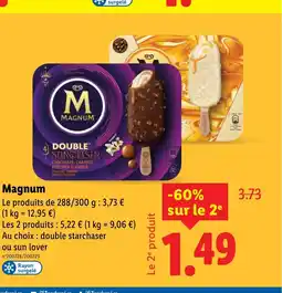 Lidl MAGNUM offre