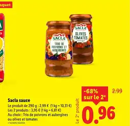 Lidl SACLA Sauce offre