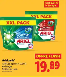 Lidl ARIEL Pods offre