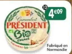 Maximo Camembert président offre