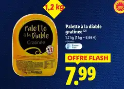 Lidl Palette à la diable offre