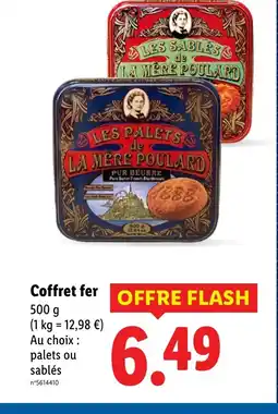 Lidl Coffret fer offre