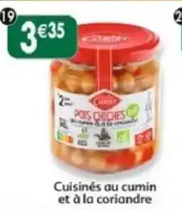 Maximo Pois chiches cuisinés. au cumin et à la coriandre offre