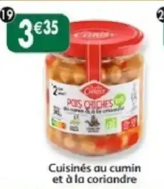 Maximo Pois chiches cuisinés. au cumin et à la coriandre offre