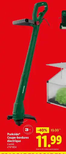 Lidl PARKSIDE Coupe-bordures électrique offre