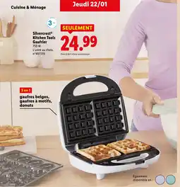 Lidl SILVERCREST Kitchen Tools Gaufrier offre