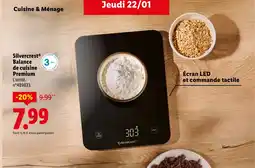 Lidl SILVERCREST Balance de cuisine Premium offre