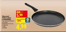 Lidl SILVERCREST Poêle à crêpes en aluminium offre
