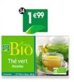 Maximo Thé vert menthe offre