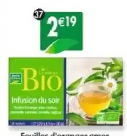 Maximo Infusion du soir feuilles d'oranger amer, rooibos, camomille, verveine, cannelle, réglisse offre