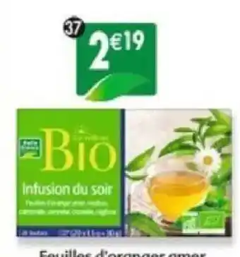 Maximo Infusion du soir feuilles d'oranger amer, rooibos, camomille, verveine, cannelle, réglisse offre