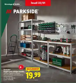 Lidl PARKSIDE Étagère pour charges lourdes offre