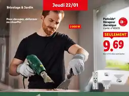 Lidl PARKSIDE Décapeur thermique offre