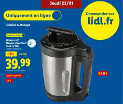 Lidl SILVERCREST Blender chauffant Cook 'n' Mix offre