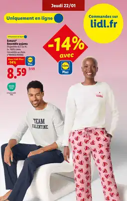 Lidl ERNESTO Ensemble pyjama offre