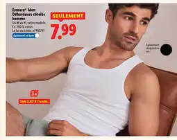 Lidl ESMARA MEN Débardeurs côtelés homme offre