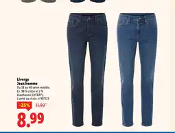 Lidl LIVERGY Jean homme offre