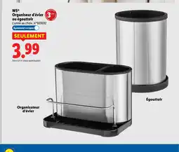 Lidl W5 Organiseur d'évier ou égouttoir offre