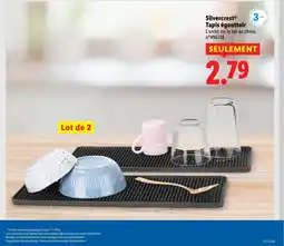 Lidl SILVERCREST Tapis égouttoir offre