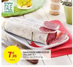 Intermarché Hyper Saucisson abruzzese villani offre