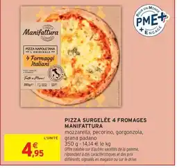 Intermarché Hyper MANIFATTURA Pizza surgelée 4 fromages offre