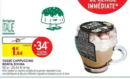 Intermarché Hyper BONTA DIVINA Tasse cappuccino offre