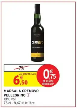 Intermarché Hyper PELLEGRINO Marsala cremovo offre