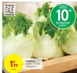 Intermarché Hyper Fenouil offre