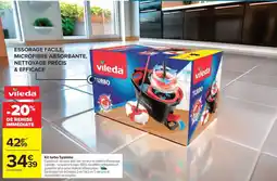 Carrefour VILEDA Kit turbo Système offre