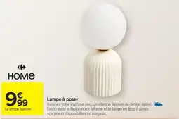 Carrefour Lampe à poser offre