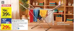 Carrefour MEDEK Etendoir électrique chauffant offre