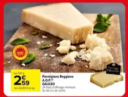 Carrefour Parmigiano Reggiano A.O.P offre