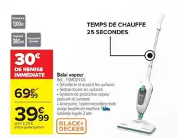 Carrefour Balai vapeur offre