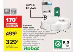 Carrefour Aspirateur robot laveur offre