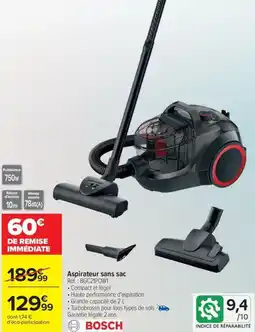 Carrefour BOSCH Aspirateur sans sac offre